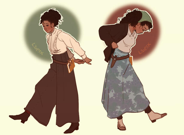 clothing concept old west